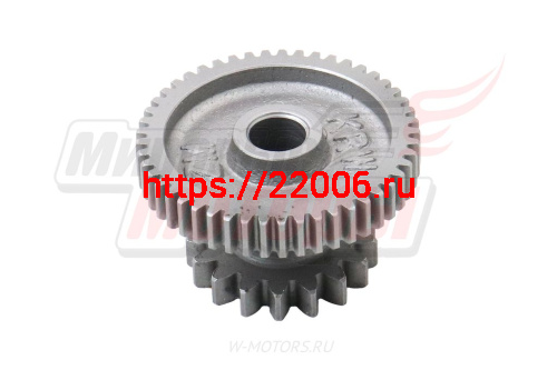Шестерня привода электростартера двойная 152QMI,157QMJ фото 2 Шестерня привода электростартера двойная 152QMI,157QMJ фото 2