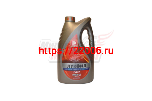 Масло 4T ЛУКОЙЛ Супер 10w40 SG/CD полусинтетика (4л) Масло 4T ЛУКОЙЛ Супер 10w40 SG/CD полусинтетика (4л)