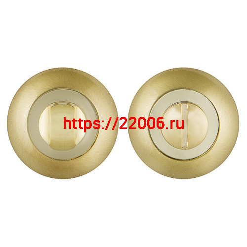 Ручка Punto (Пунто) поворотная BK6.R.TL54 (BK6 TL) SG/GP-4 матовое золото/золото Ручка Punto (Пунто) поворотная BK6.R.TL54 (BK6 TL) SG/GP-4 матовое золото/золото