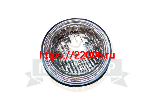 Фара со светодидным кольцом типа " АНГЕЛЬСКИЕ ГЛАЗКИ"  белого цвета  (ТЮНИНГ для Альфы)