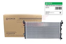 Радиатор охлаждения двигателя Volkswagen Polo 10-, Skoda Rapid 12- MT (HOSR037)